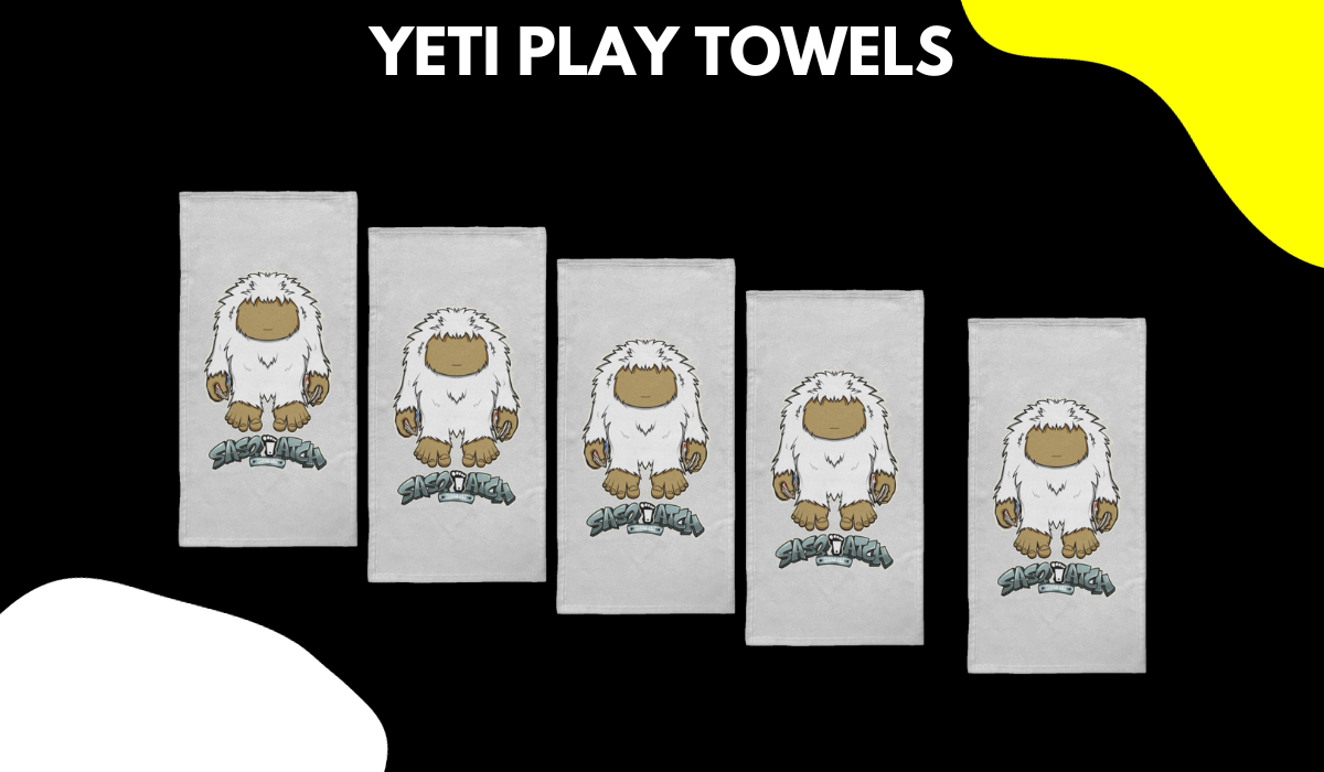 Yeti Play Towels
