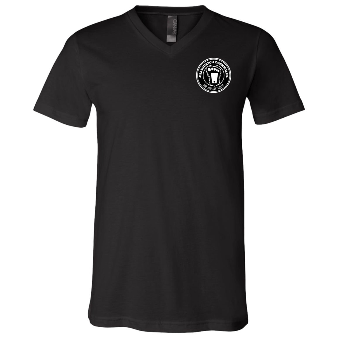 SC Stamp Unisex Jersey SS V-Neck T-Shirt