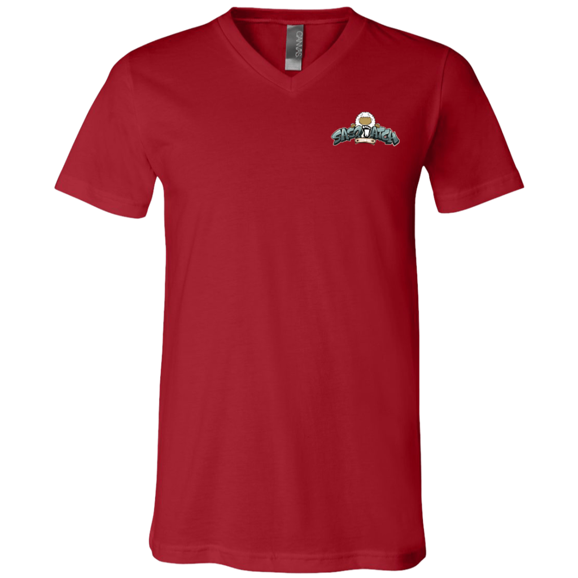 Yeti Rep Unisex Jersey SS V-Neck T-Shirt