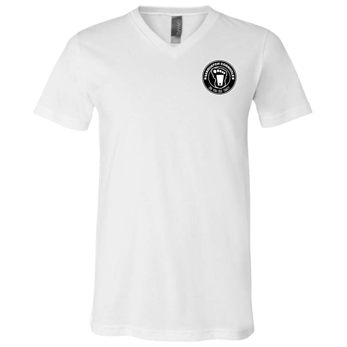 SC Stamp Unisex Jersey SS V-Neck T-Shirt