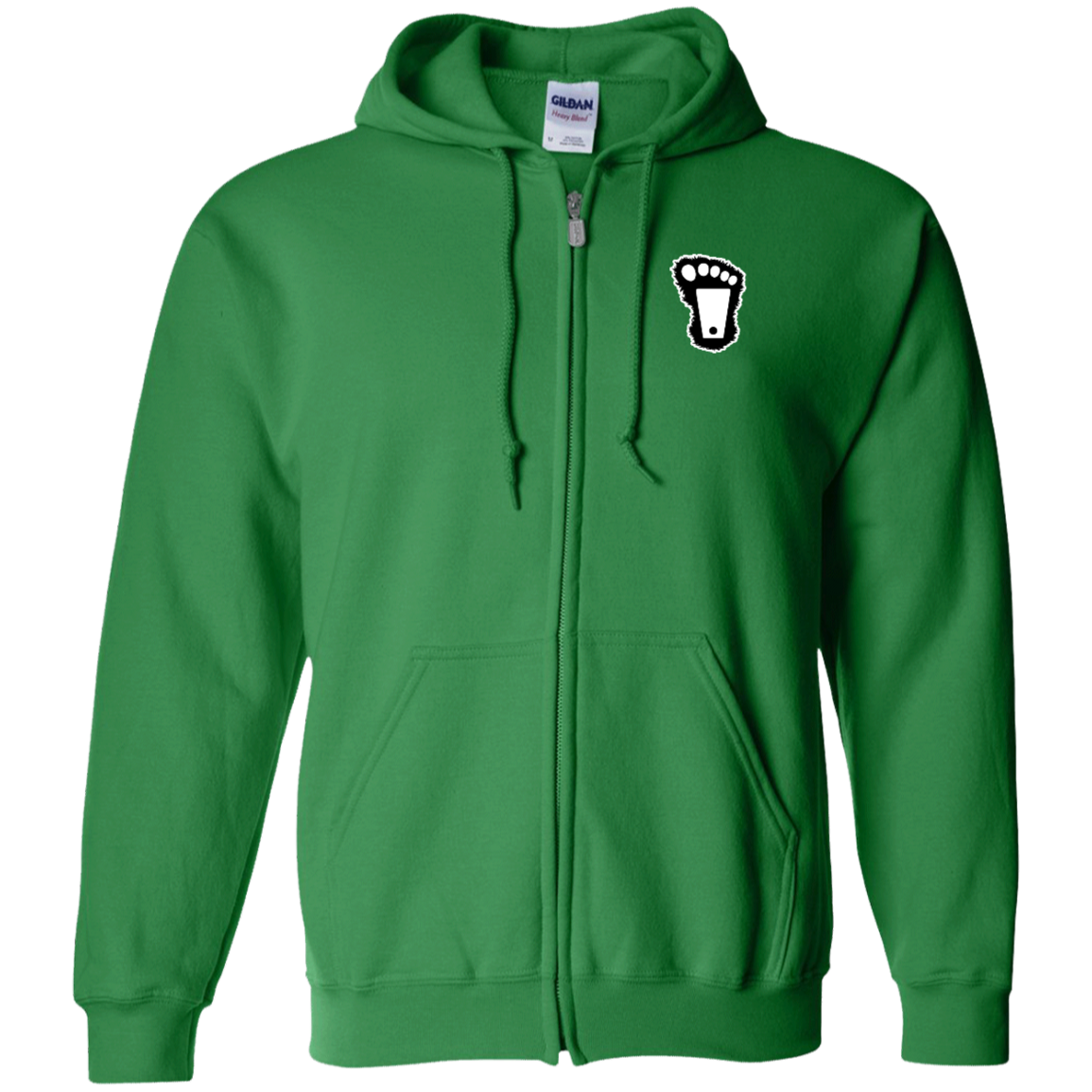 Squatchz Zip Up Hooded Sweatshirt