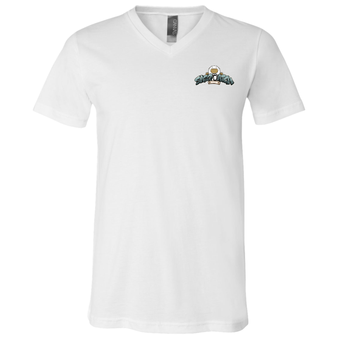 Yeti Rep Unisex Jersey SS V-Neck T-Shirt