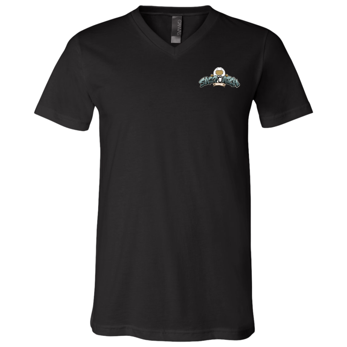 Yeti Rep Unisex Jersey SS V-Neck T-Shirt