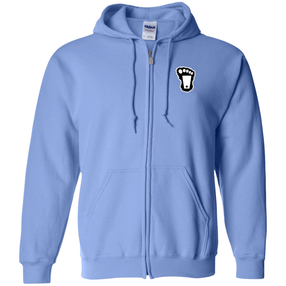 Squatchz Zip Up Hooded Sweatshirt