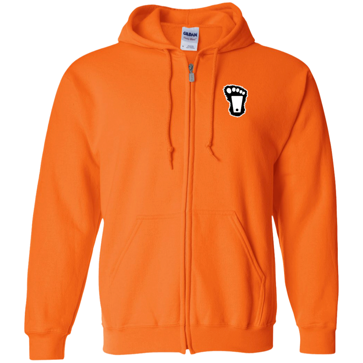 Squatchz Zip Up Hooded Sweatshirt