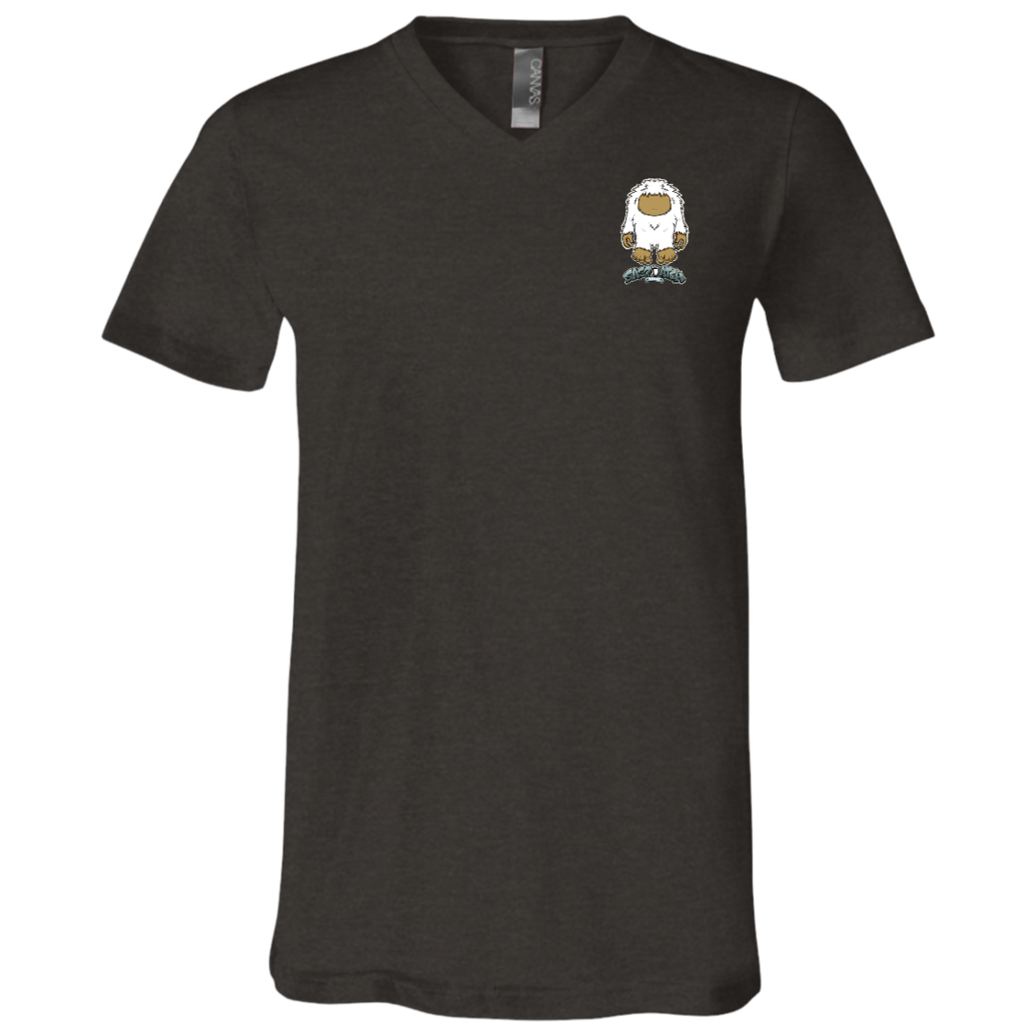 Yeti Play Unisex Jersey SS V-Neck T-Shirt